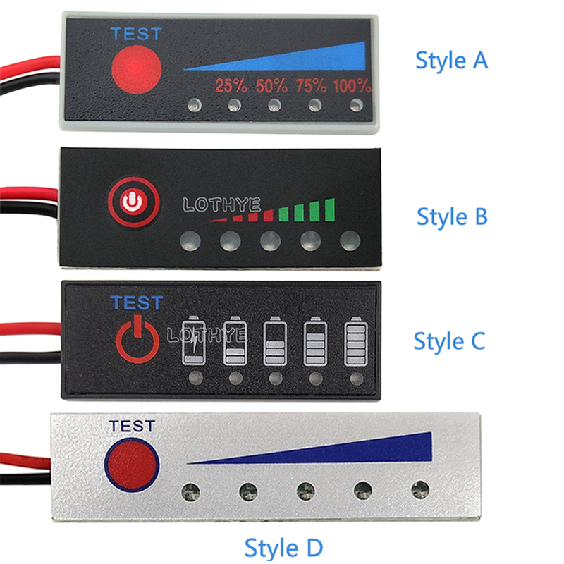 Battery Load Tester - 1S-7S 3.7-25.2V 지능형 배터리 디스플레이 리튬