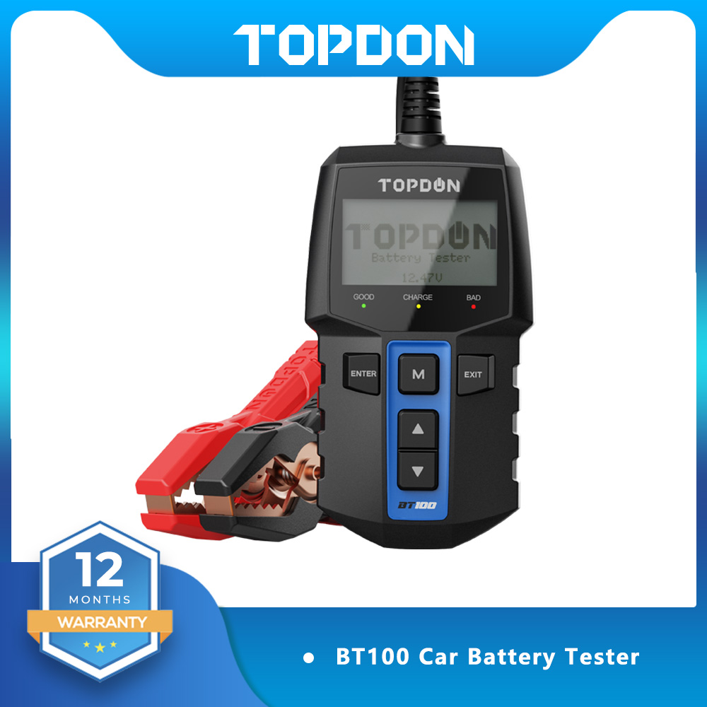 Battery Load Tester - TOPDON 자동차 배터리 테스터, 디지털 자동차