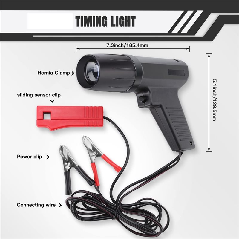 자동차 점화 타이밍 건 12V 가솔린 엔진 점화 타이밍 - Timing Light Gun 리뷰 및 가격
