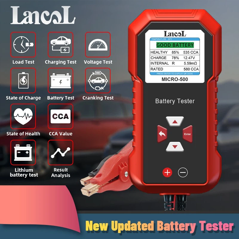 Lancol Micro 500 12V 24V 자동차 배 - Battery Load Tester 리뷰 및 가격
