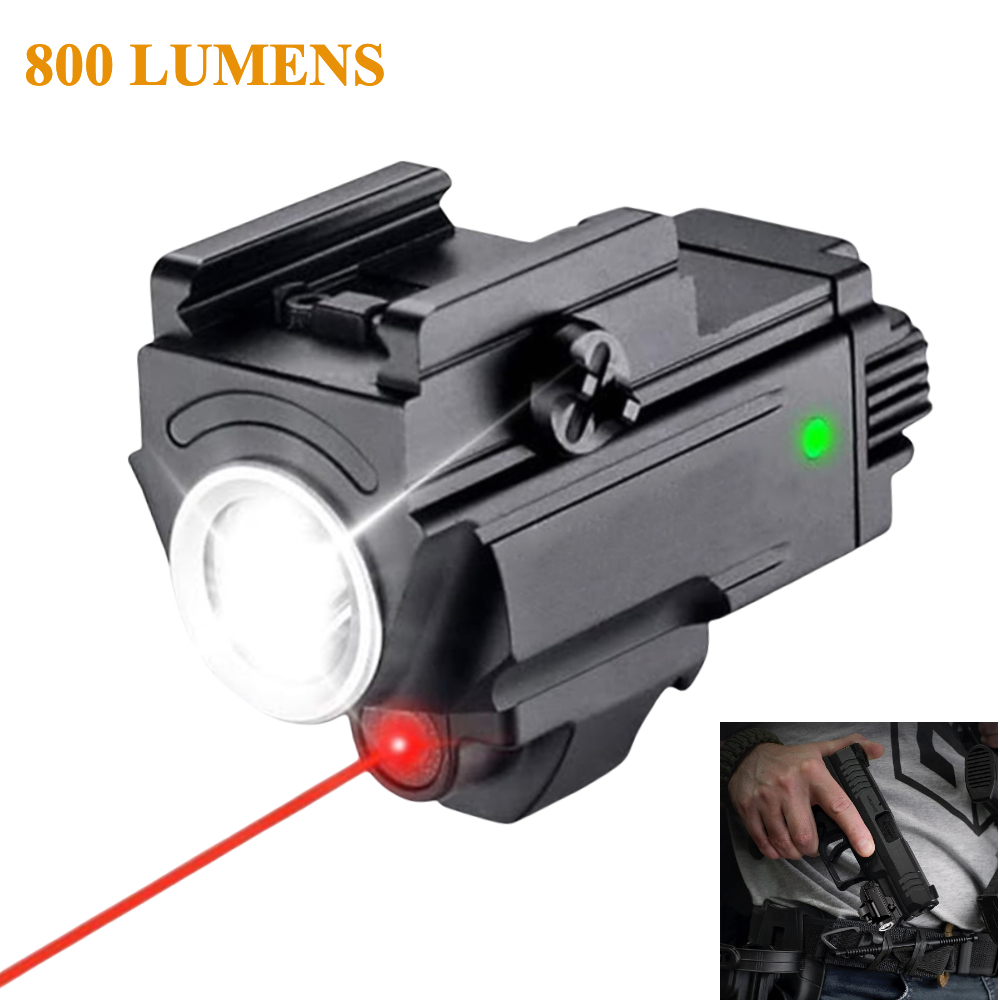 800 루멘 전술 LED 손전등 콤보 녹색/빨간색 점  - Timing Light Gun 리뷰 및 가격