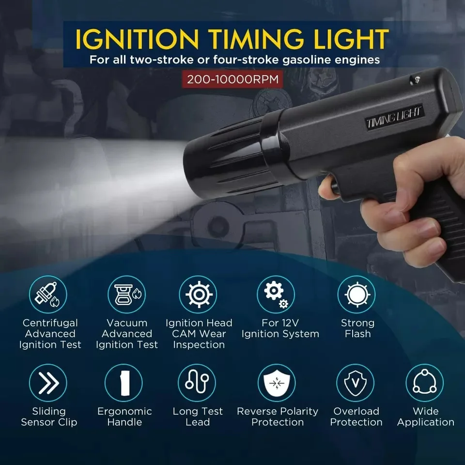 12V 자동차 점화 타이밍 건 가솔린 엔진 점화 타이밍 - Timing Light Gun 리뷰 및 가격