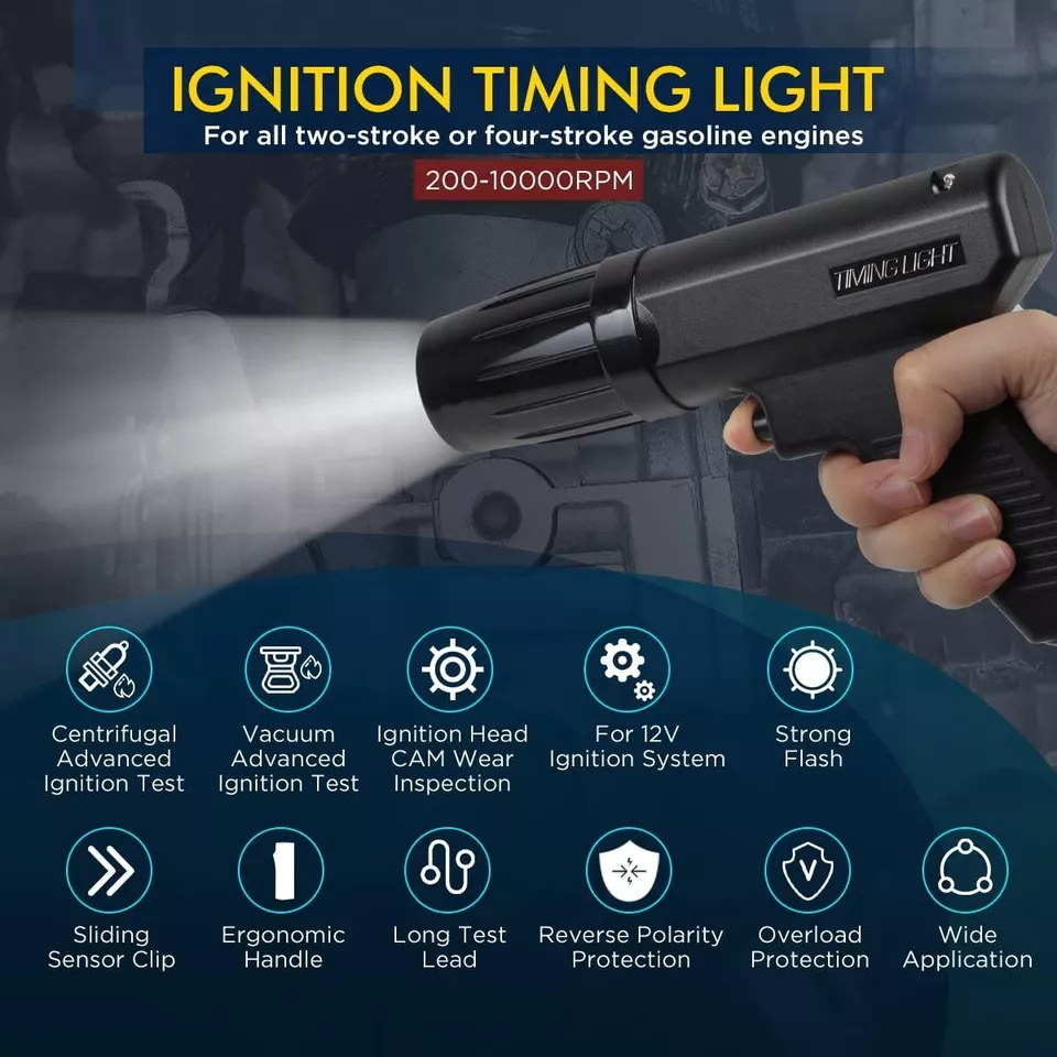12V 자동차 점화 타이밍 라이트 유도식 자동차 엔진  - Timing Light Gun 리뷰 및 가격