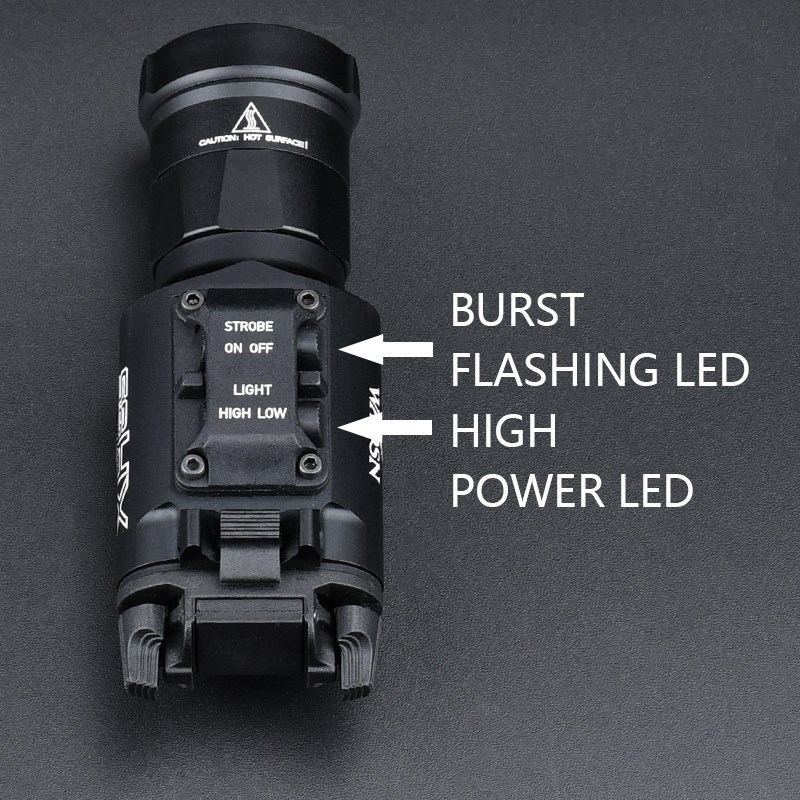 WADSN 전술 XH35 Surefi 손전등 X300  - Timing Light Gun 리뷰 및 가격