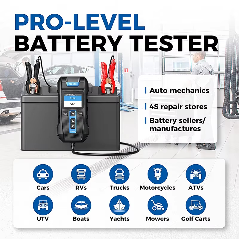 TOPDON BT300P 배터리 테스터(인쇄 기능 포함 - Battery Load Tester 리뷰 및 가격