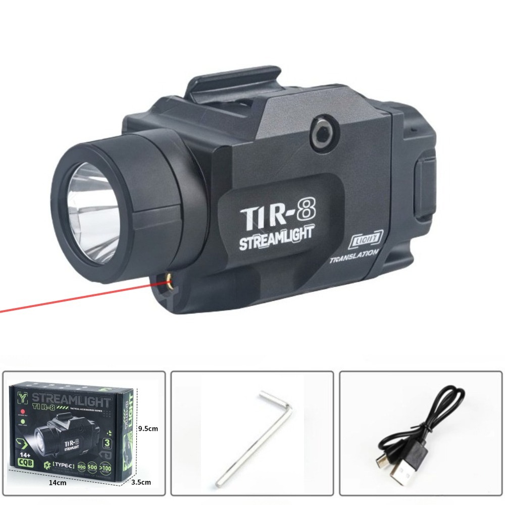 800루멘 권총 전술 LED 손전등(빨간색/녹색 도트  - Timing Light Gun 리뷰 및 가격