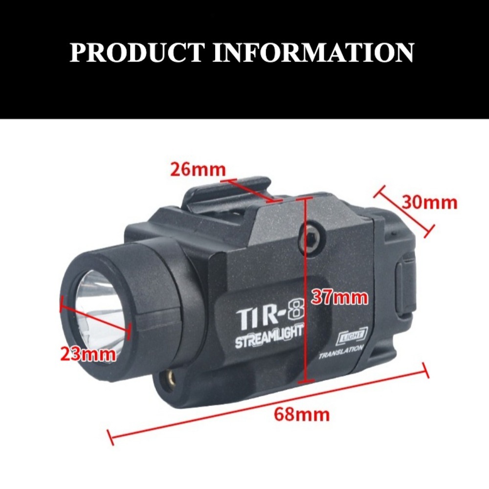 800루멘 권총 전술 LED 손전등(빨간색/녹색 도트  - Timing Light Gun 리뷰 및 가격