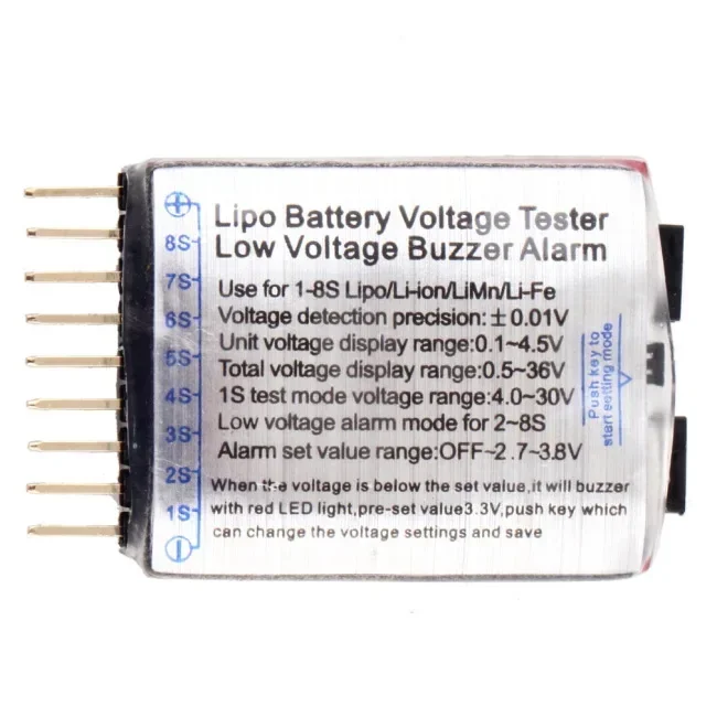 1/2/5PCS RC 전압 디스플레이 배터리 낮은 경보 - Battery Load Tester 리뷰 및 가격